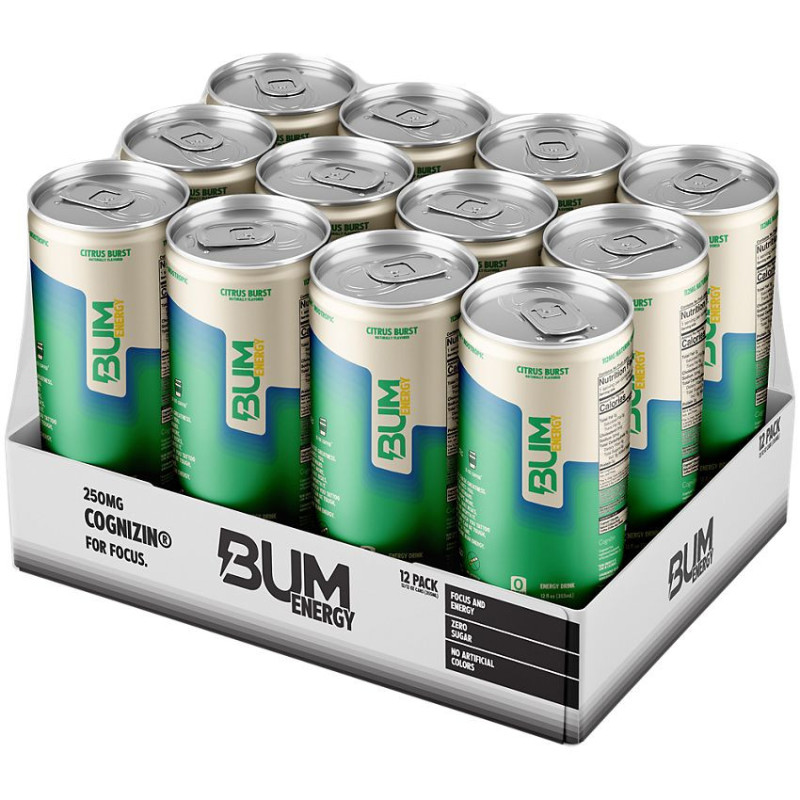 BUM Energy Drink Citrus Burst (12 fl oz)