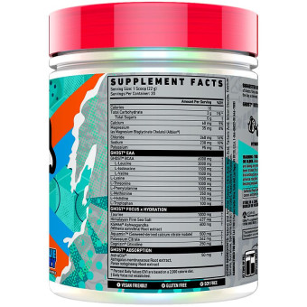 Ghost Intra Blue Raspberry (20 Serv)