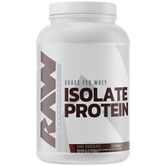 Raw Grass Fed Isolate Protein Dark Chocolate (25 serv)