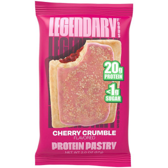 Protein Pastry Cherry Crumble (1 pastry)