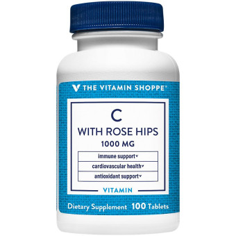 Vitamin C w/ Rose Hips 1000 mg (100 tab)