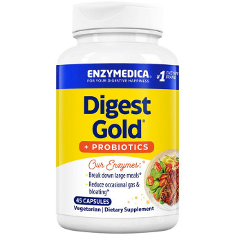 Digest Gold Digestive Enzyme + Probiotics (45 cap)