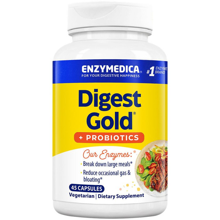 Digest Gold Digestive Enzyme + Probiotics (45 cap)