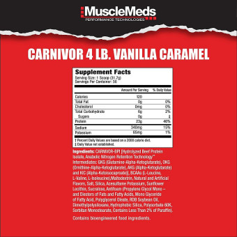 Carnivor Beef Protein Isolate Vainilla Caramel (56 serv)