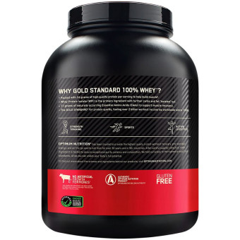 Gold 100% Whey Cookies & Cream (68 serv) 4.6 lb