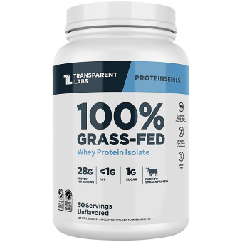 Grass Fed Isolate Unflavored (30 serv) 2.2 lbs