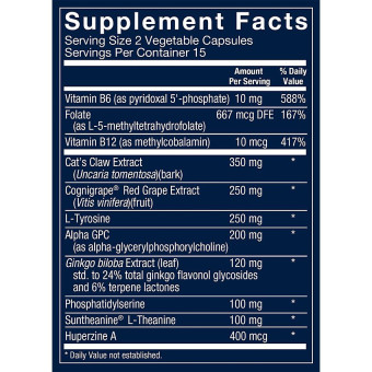 Vthrive Neuro Brain (30 veg cap)