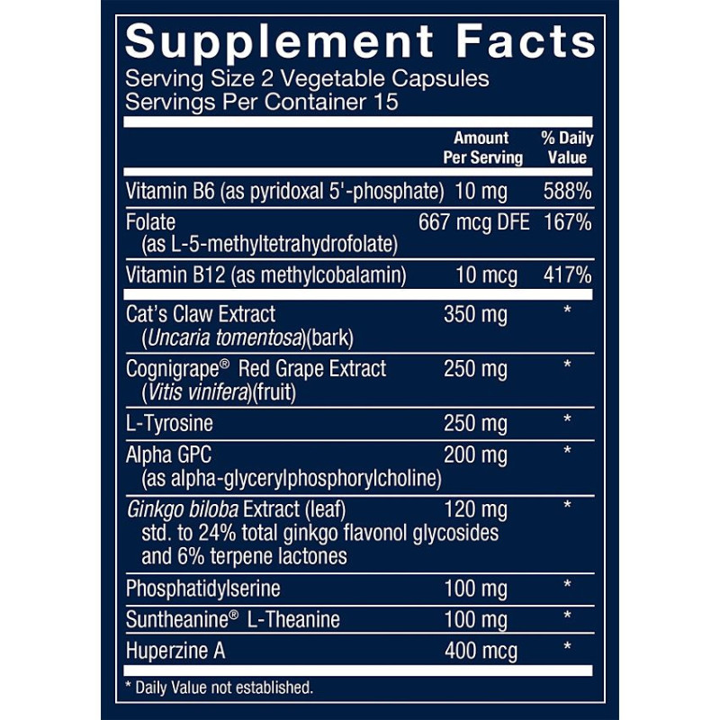 Vthrive Neuro Brain (30 veg cap)