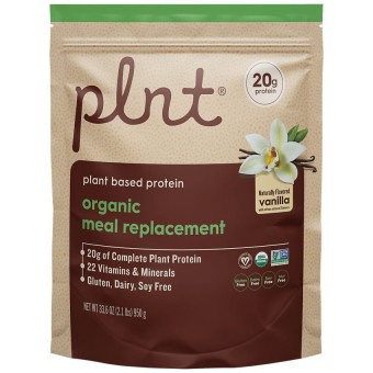 Plnt Organic Meal Replacement Vanilla (28 serv)