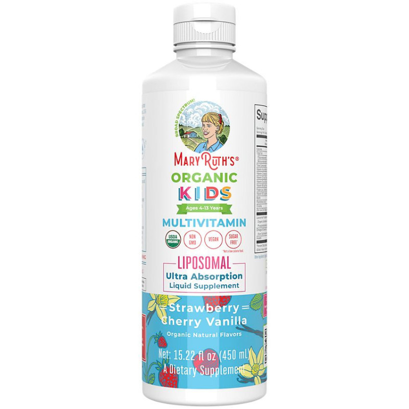 MaryRuths Organic Kids Multivitamin Liposomal Liquid  (15.22 fl oz. / 30 serv)