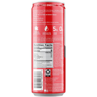 Sparkling Amino Energy + Electrolytes Strawberry (12 fl oz)