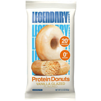 Protein Donuts Vanilla Glaze (2 donuts)