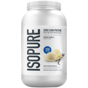 Isopure Zero Carb Vanilla (44 serv) 3 lb