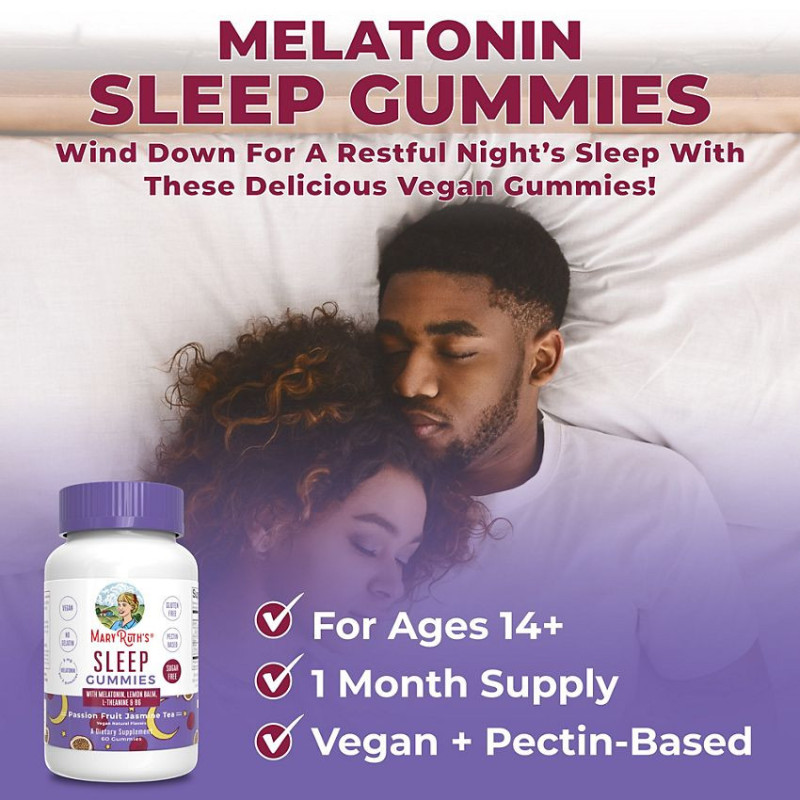 MaryRuths Sleep Gummies (60 gummies)