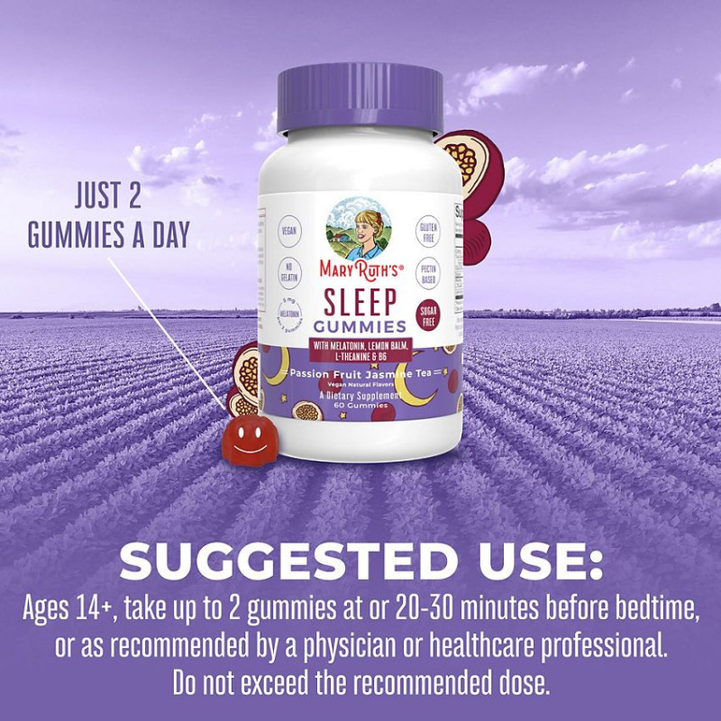MaryRuths Sleep Gummies (60 gummies)
