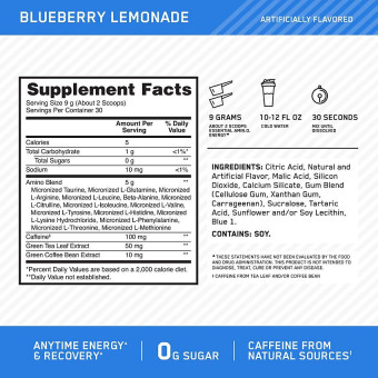 Amino Energy Blueberry Lemonade 5g (30 Serv)