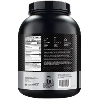 Platinum Hydro Whey Velocity Vanilla (40 serv) 3.5 lb
