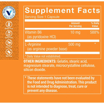 L-Arginine 500 mg (300 cap)