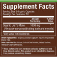 Plnt Organic Lion's Mane 1000mg (60 cap)