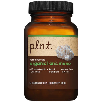 Plnt Organic Lion's Mane 1000mg (60 cap)