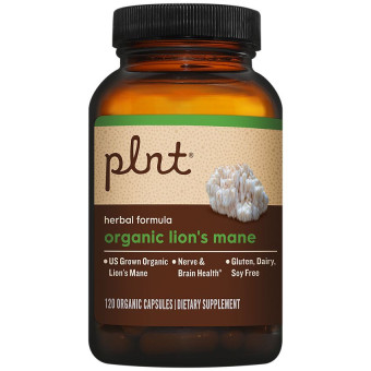 Plnt Organic Lion's Mane 1000 mg (120 cap)