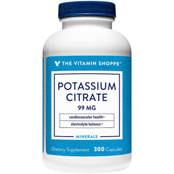 Citrato de Potasio 99 mg (300 cap)