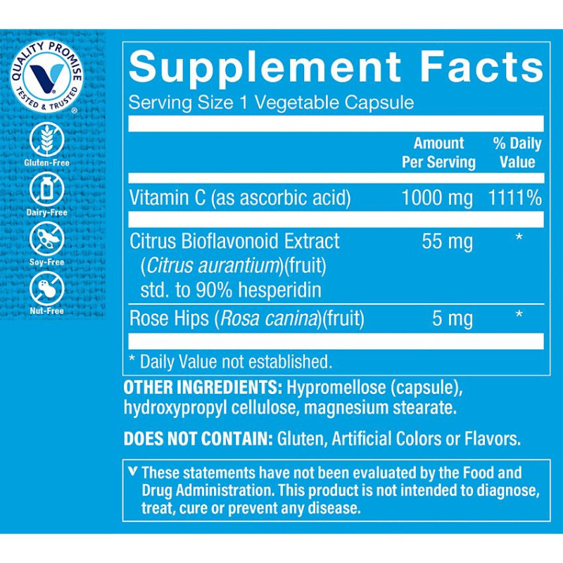 Vitamina C Complex 1000 mg (100 cap)