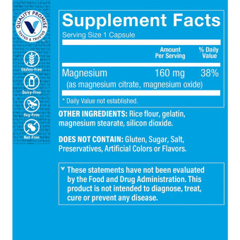 Magnesium Citrate Complex 160 mg (300 cap)