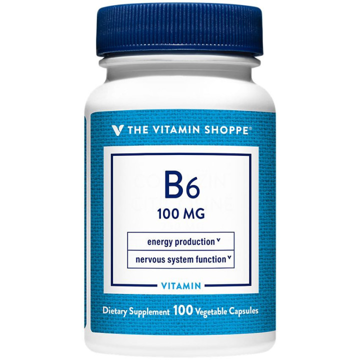 Vitamina B6 100 mg (100 cap)