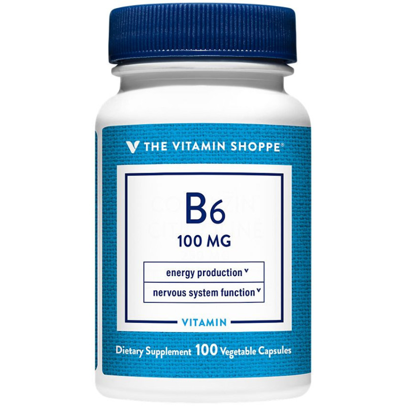 Vitamina B6 100 mg (100 cap)