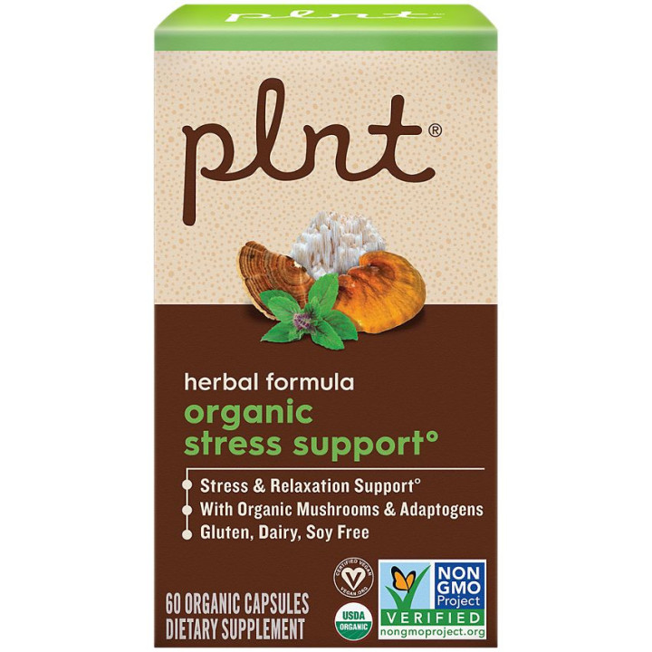 Plnt Organic Stress Support (60 cap)