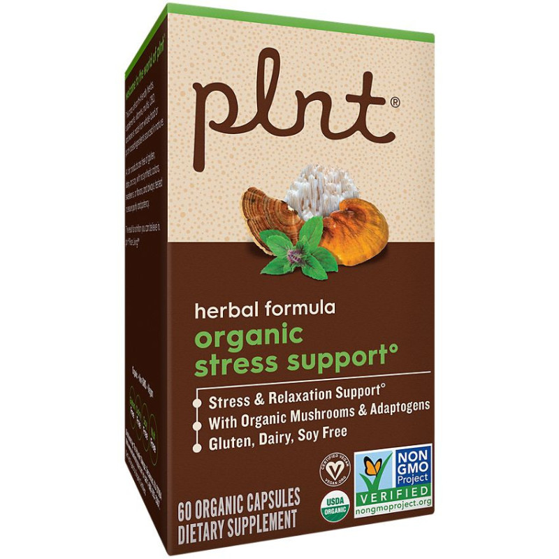 Plnt Organic Stress Support (60 cap)
