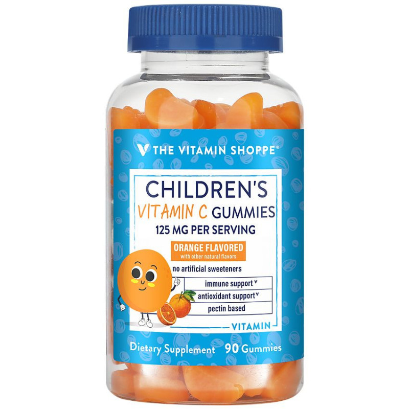 Children s Vitamin C Gummies 125 mg Orange (90 gomitas)