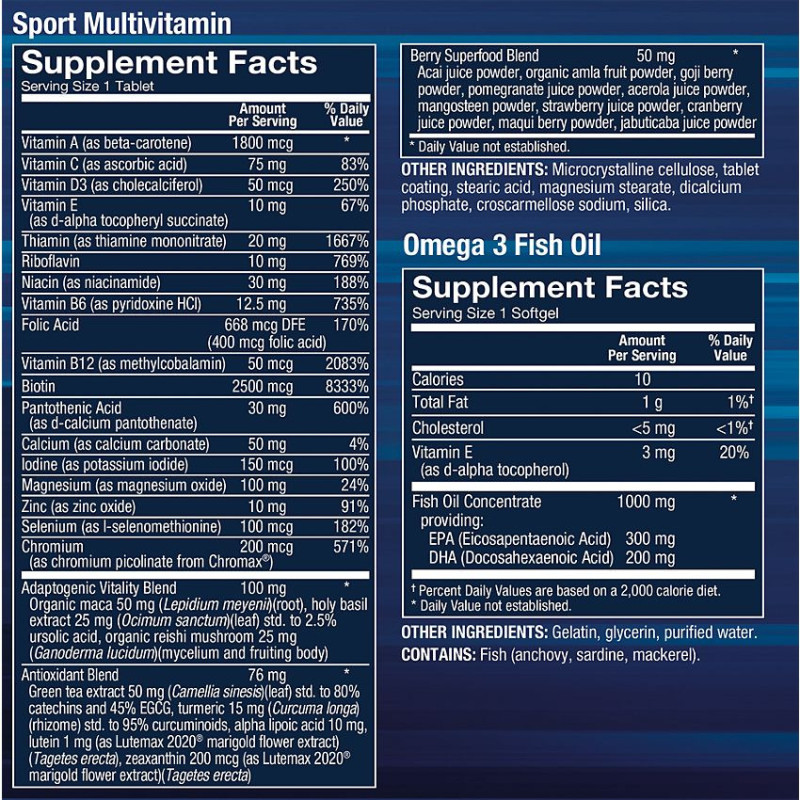 Men's Sport Daily Multivitamin (30 pack)