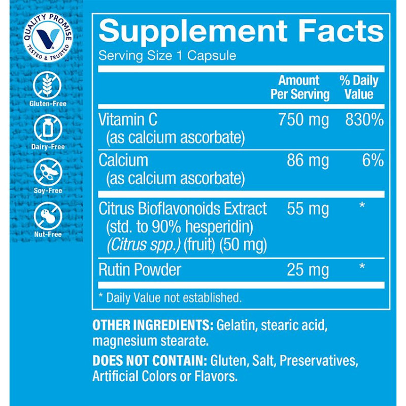 Buffered C-Complex Vitamina C (100 cap)
