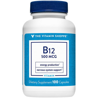 Vitamina B12 500 mcg (100 cap)