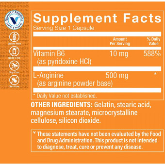 L-Arginine 500 mg (100 cap)
