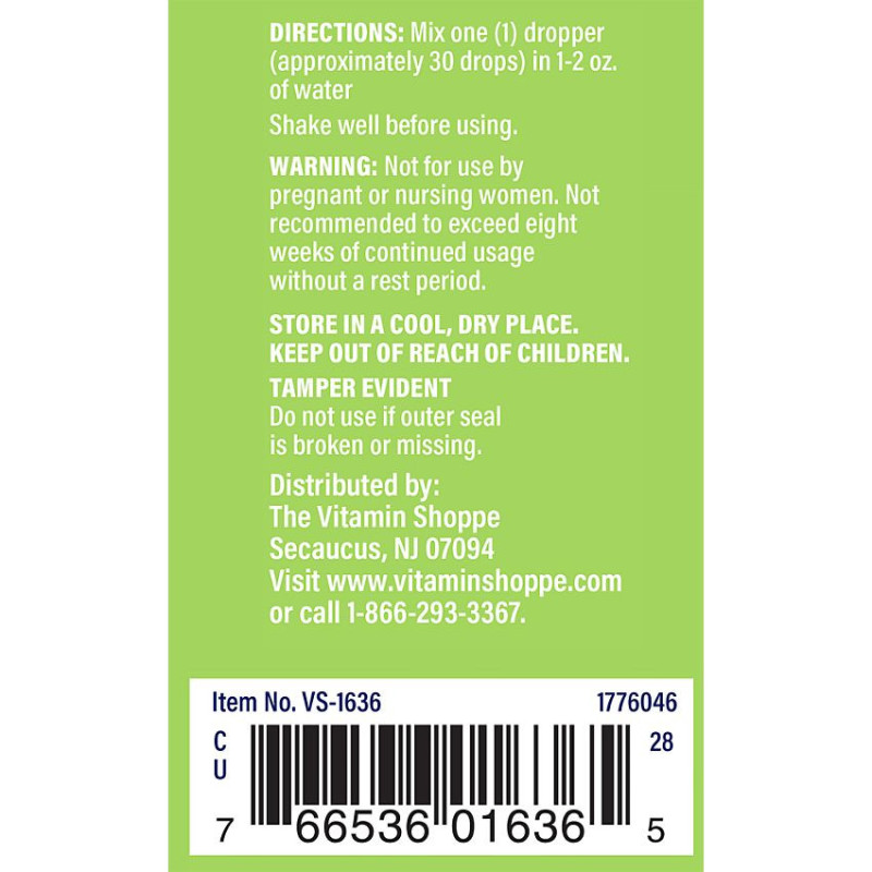 Echinacea Goldenseal Extract Organic Alcohol Free (2 fl oz)