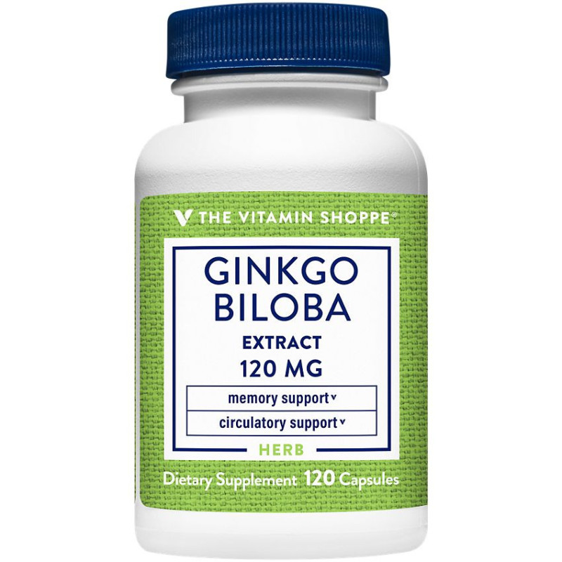 Ginkgo Biloba Extract 120 mg (120 cap)