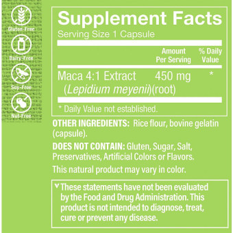 Maca Extract 450 mg (60 cap)