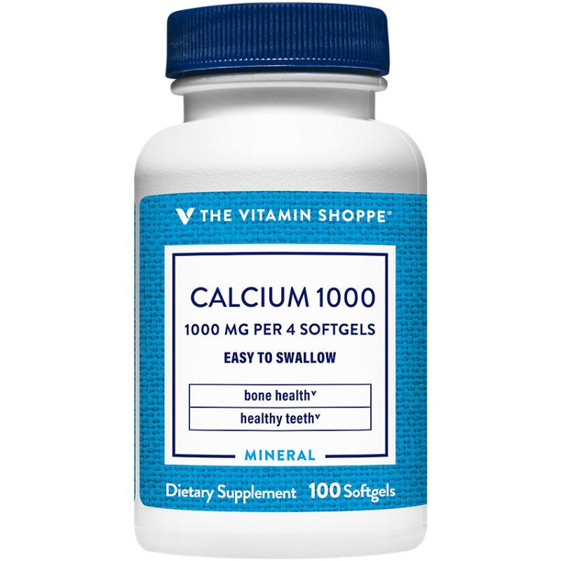 Calcium 1000 Easy To Swallow 1000 mg (100 soft)