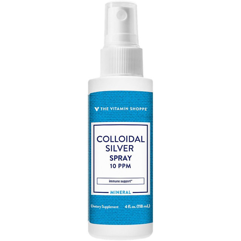 Colloidal Silver Spray 10 ppm (4 fl oz)