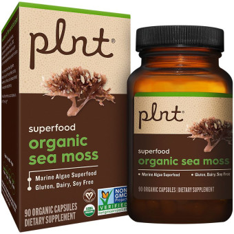 Plnt Organic Sea Moss 900 mg (90 cap)