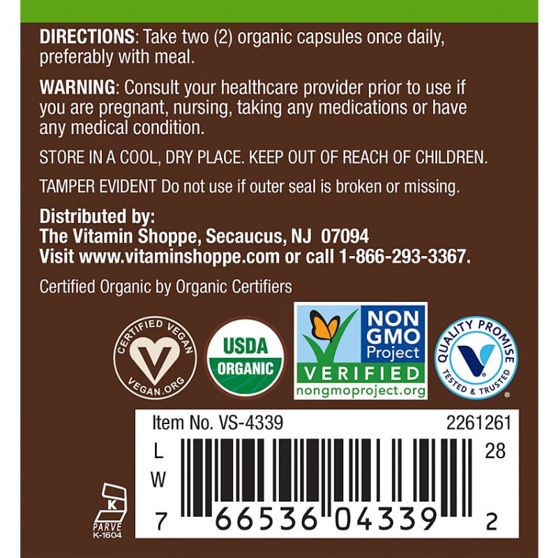 Plnt Organic Sea Moss 900 mg (90 cap)