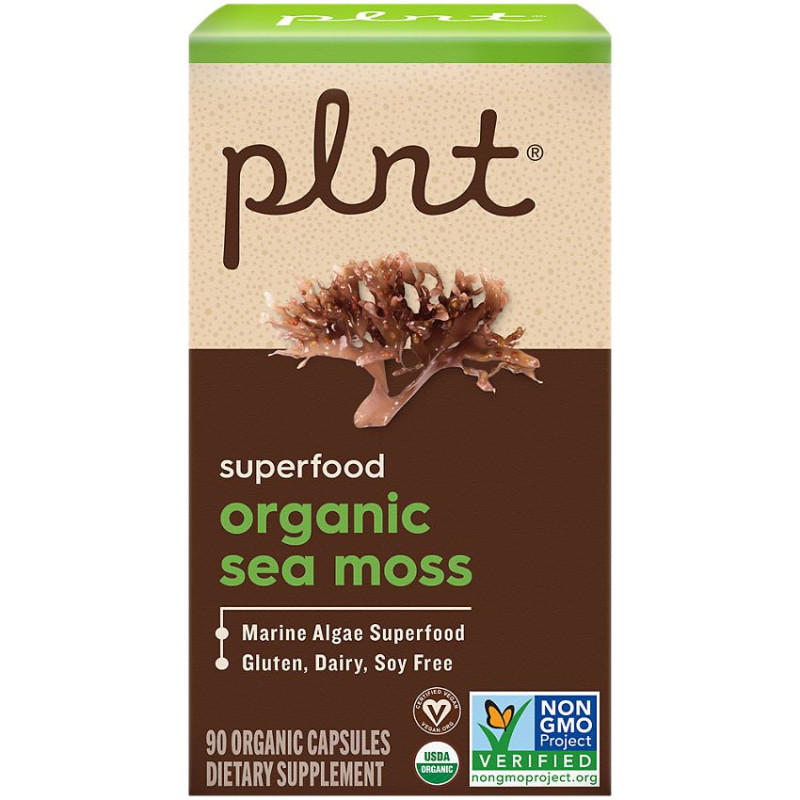 Plnt Organic Sea Moss 900 mg (90 cap)