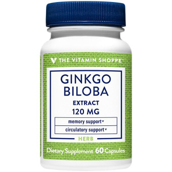 Ginkgo Biloba Extract 120 mg (60 cap)