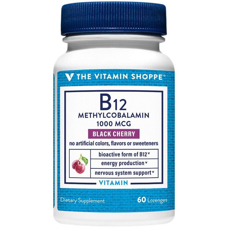 Vitamina B12 Methylco Black Cherry 1000 mcg (60 Sublingual)
