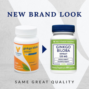 Ginkgo Biloba Extract 120 mg (60 cap)