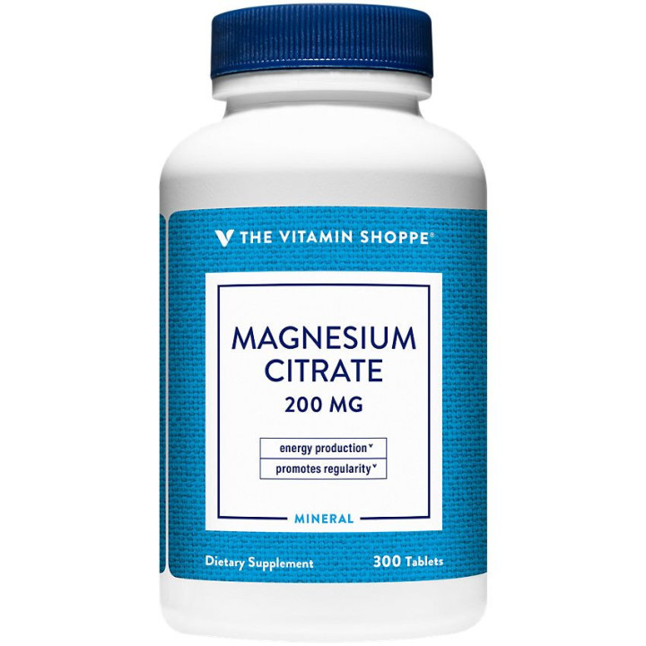 Citrato de Magnesio 200 mg (300 tab)