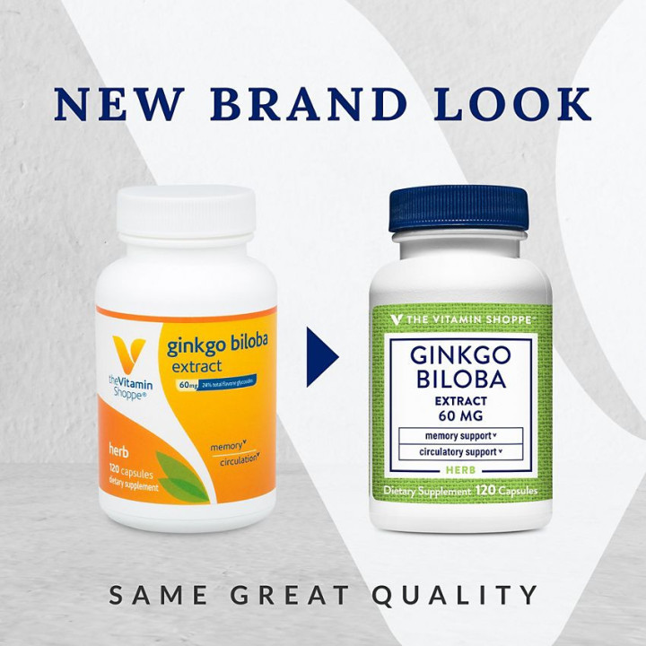 Ginkgo Biloba Extract 60 mg (120 cap)